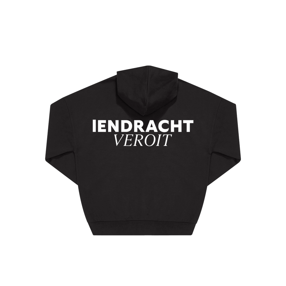 Influence ZIP hoodie - Zwart