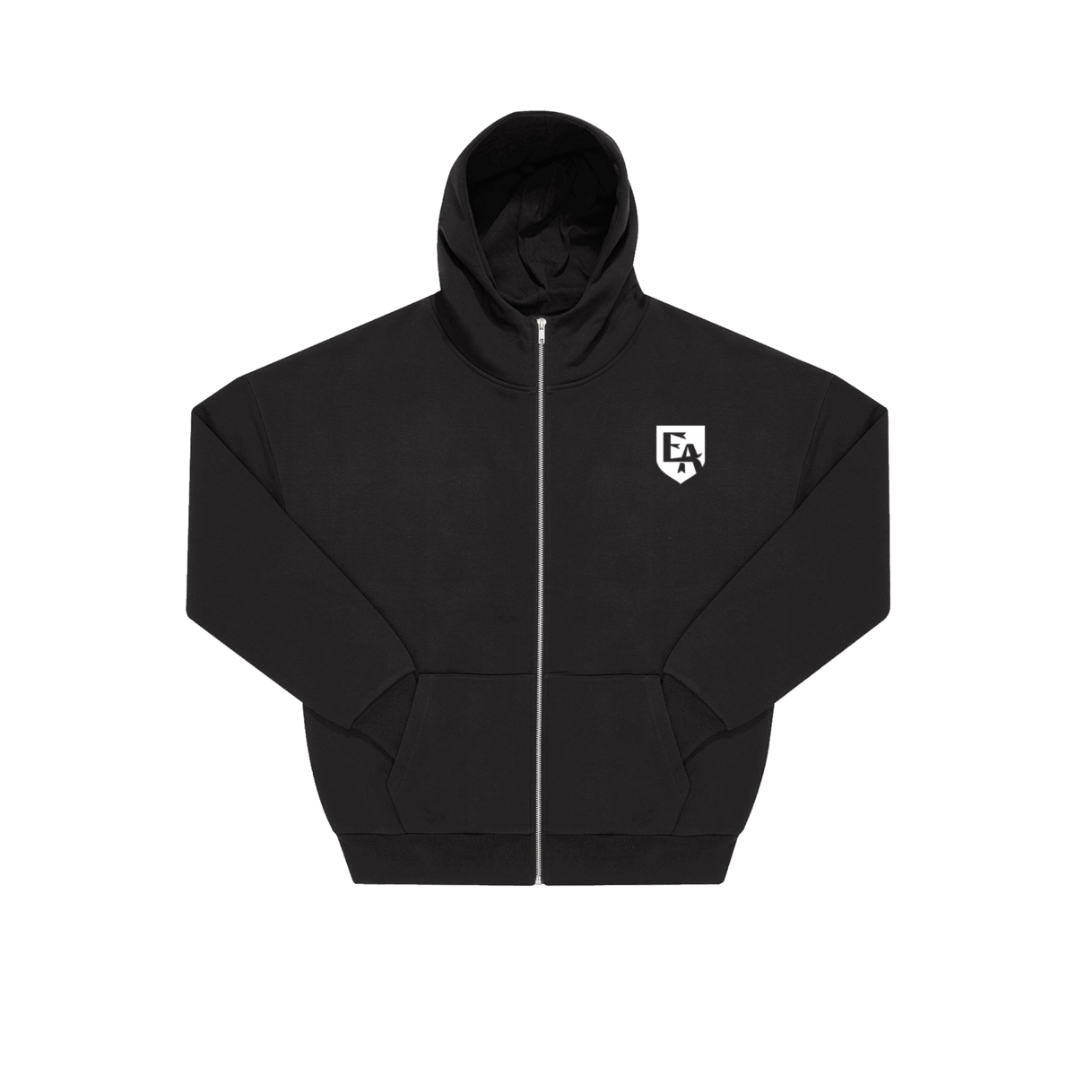 Influence ZIP hoodie - Zwart